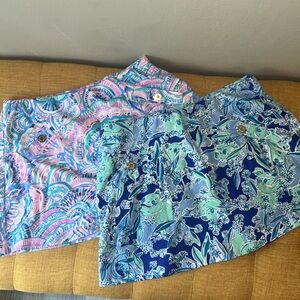 Lilly Pulitzer set of skorts